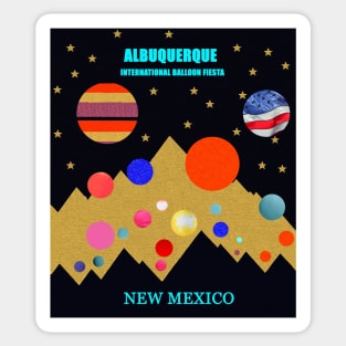 Albuquerque International Balloon Fest artwork A Sticker